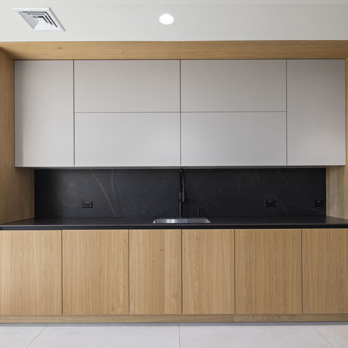 Commercial cafe kitchen