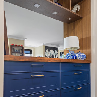 Modern Zen Kitchen with soft lighting and clean lines, designed to ease kitchen stress and enhance calm through neuroaesthetic elements