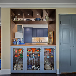 A Zen Kitchen featuring neutral tones and natural textures, crafted to minimize kitchen stress and promote neuroaesthetics for relaxation