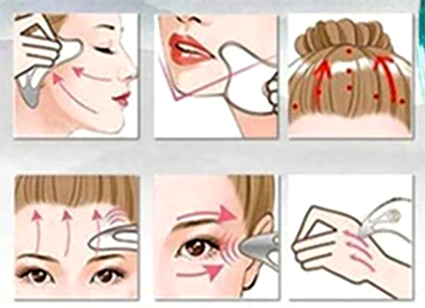 Miniature : GUA SHA EN QUARTZ ROSE