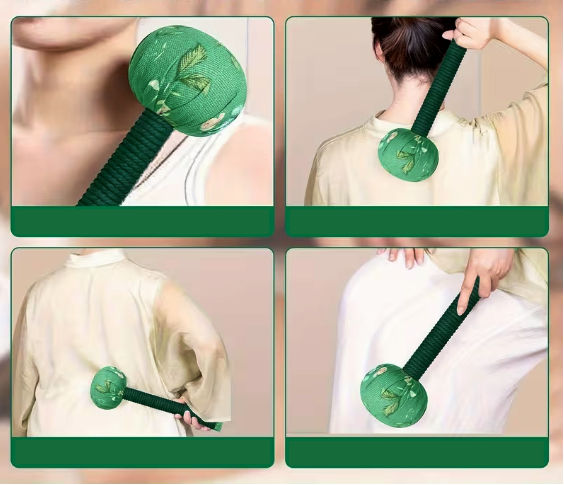 Thumbnail: POCHON DE MASSAGE PAR TAPOTTEMENT : soulage et détend les tensions