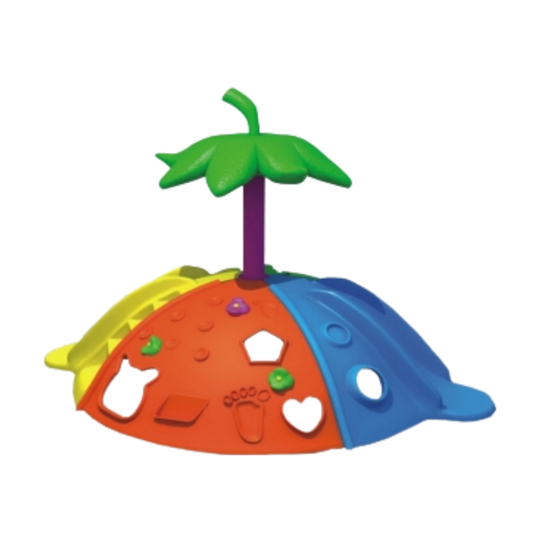 โดมปีนป่ายและกระดานลื่น