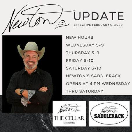 We've got new hours!
