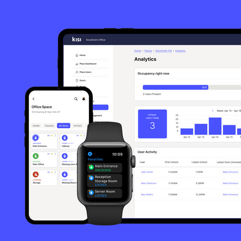 Kisi Inc UI/UX Product Design