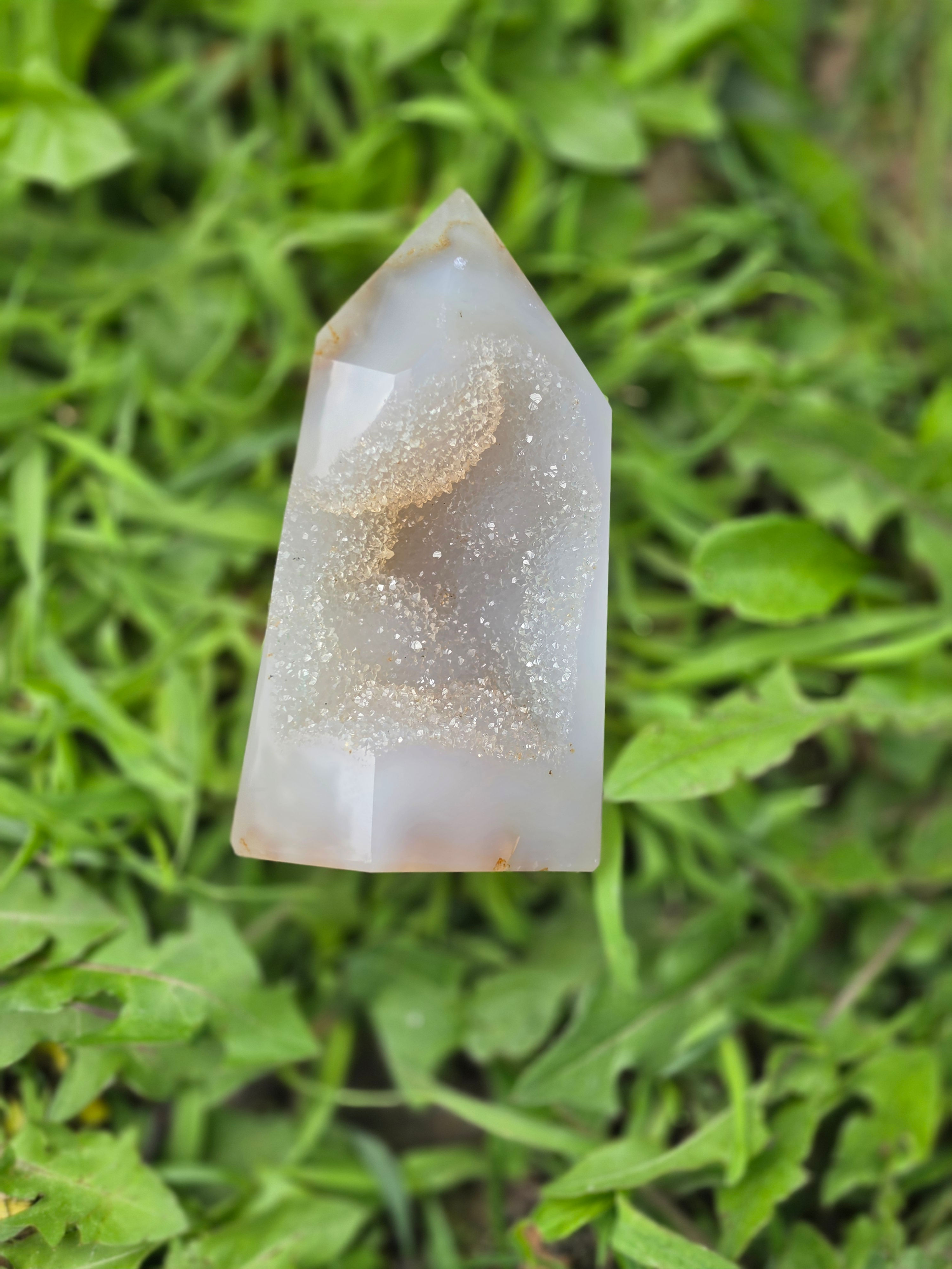 Druzy agaat toren