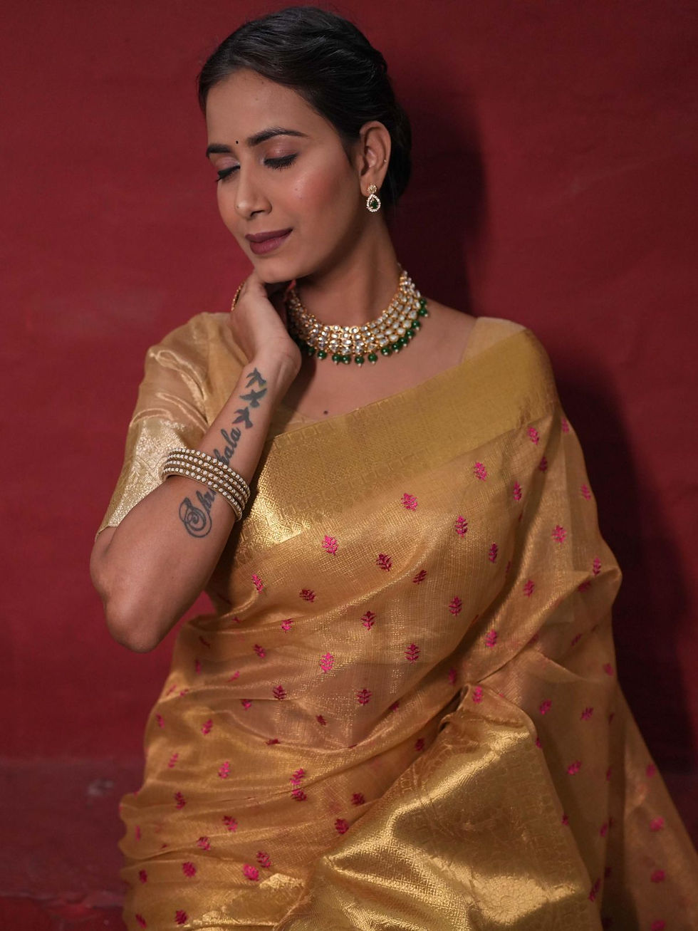 Thumbnail: Bridal Sarees, Party Wear Saree, Bollywood, Kanjivaram Saree, Lehenga, Printed, Half Sarees, Chikankari, Bandhani, Sari