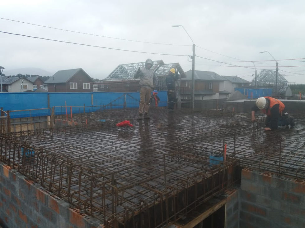 Construcción de loza 2do piso para casa de 106mt2