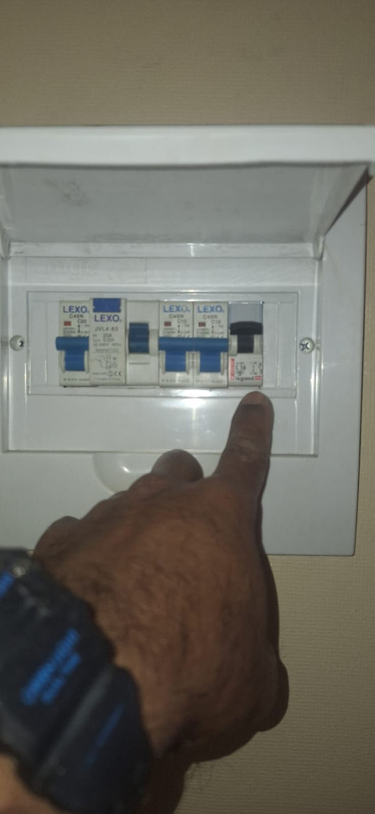 Inspección de instalación eléctrica (TDA)