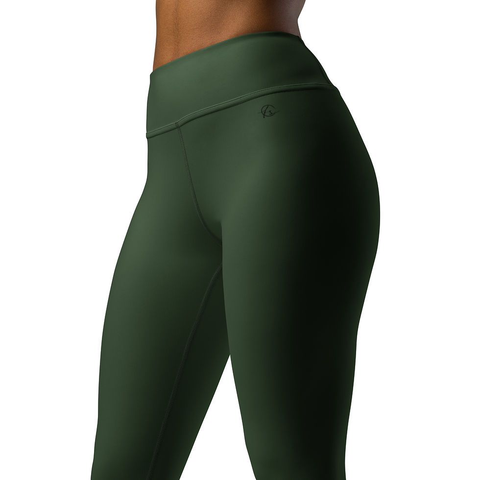 Thumbnail: Yoga Leggings Hunter Green
