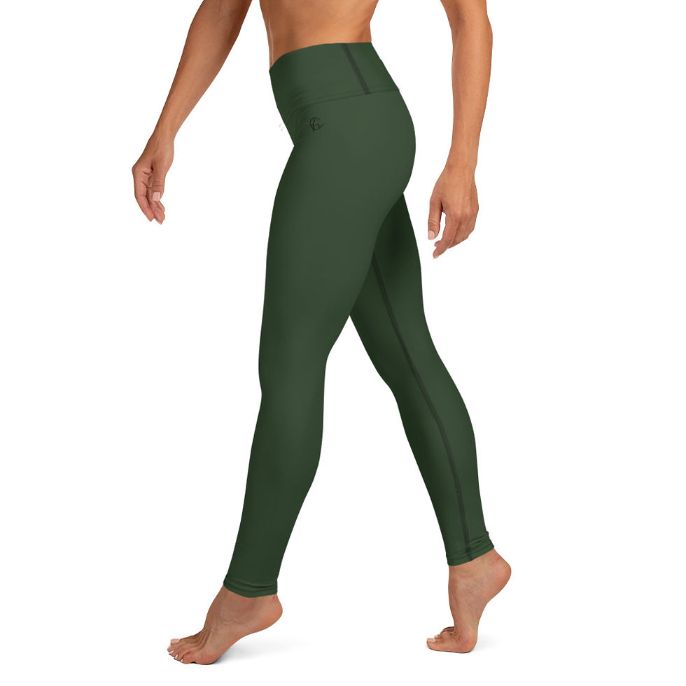 Thumbnail: Yoga Leggings Hunter Green