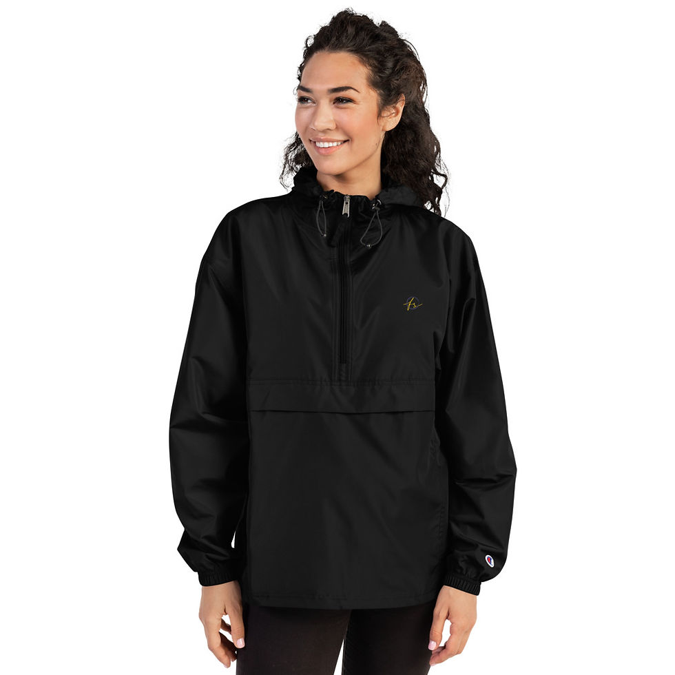 Thumbnail: Embroidered Champion Packable Jacket FS Style