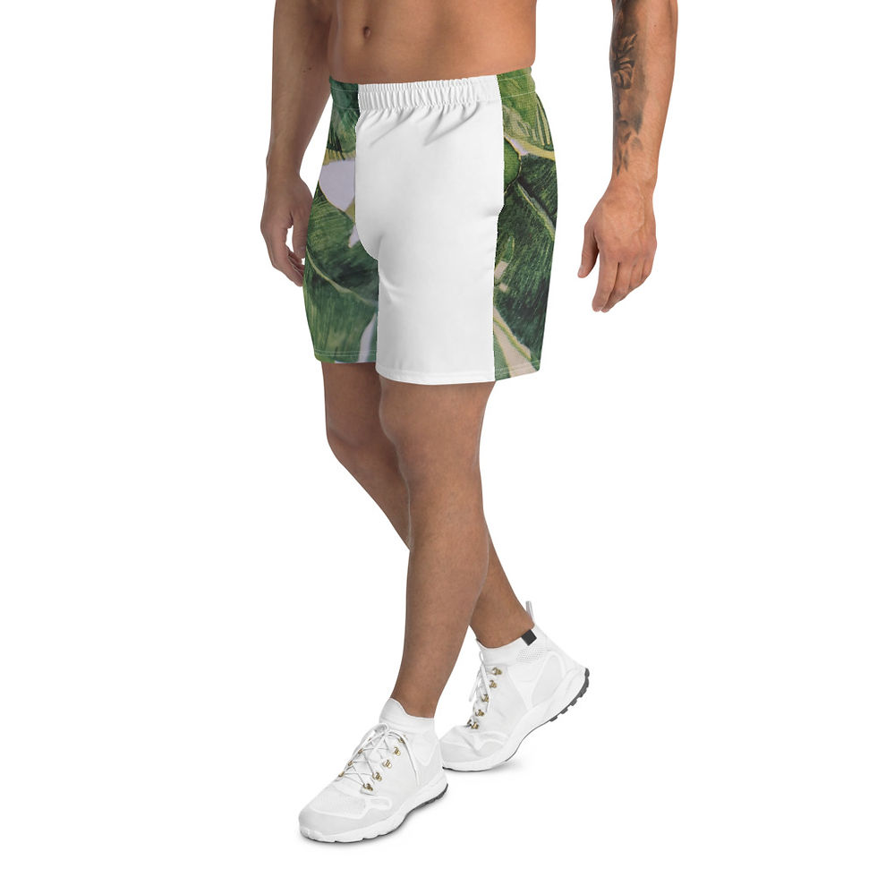 Thumbnail: Men's Athletic Long Shorts Rainforest