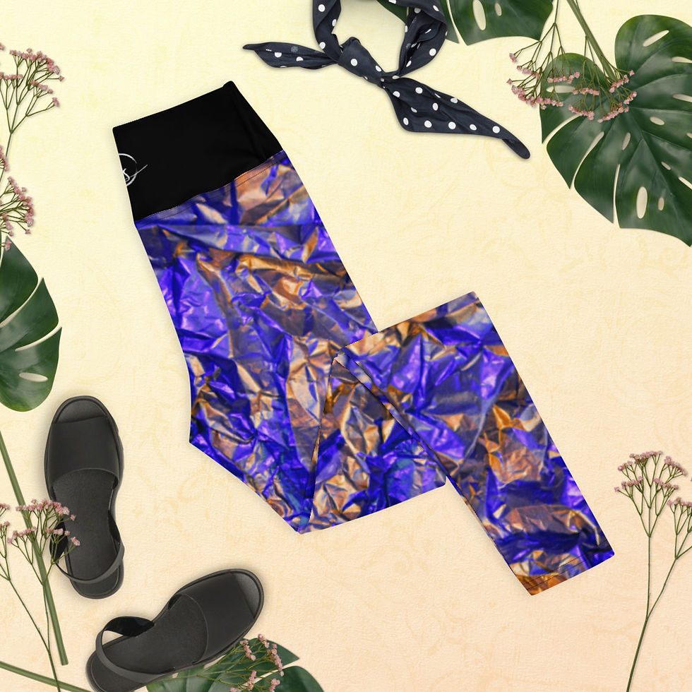 Miniaturbild: Yoga Leggings Blue Treasure 