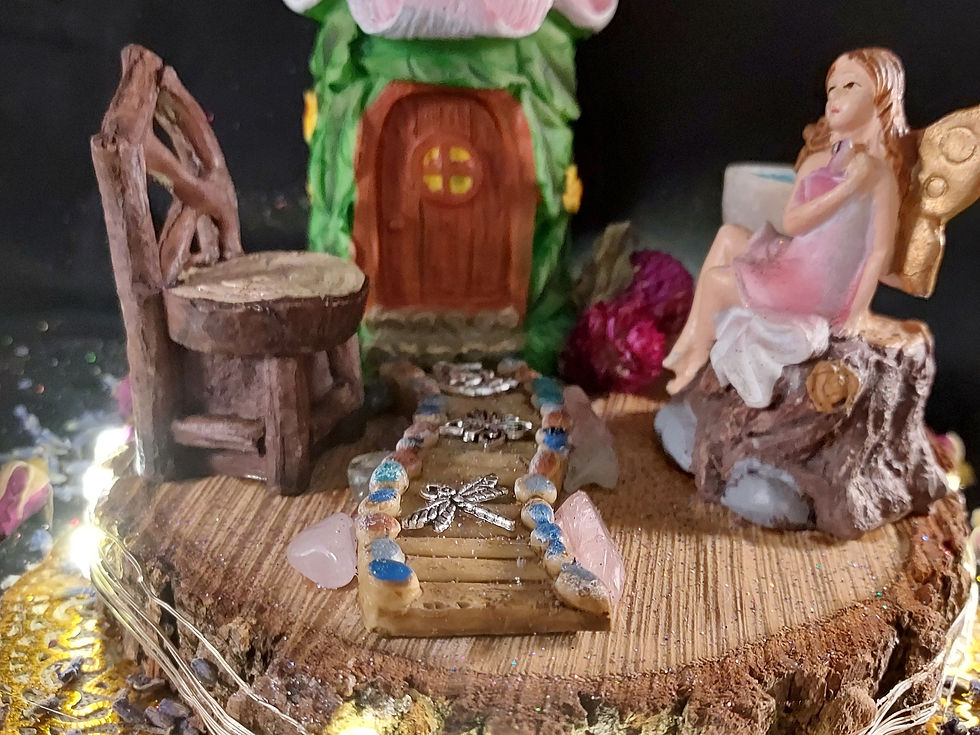 Thumbnail: Fairy Garden Altar/Meditation Light