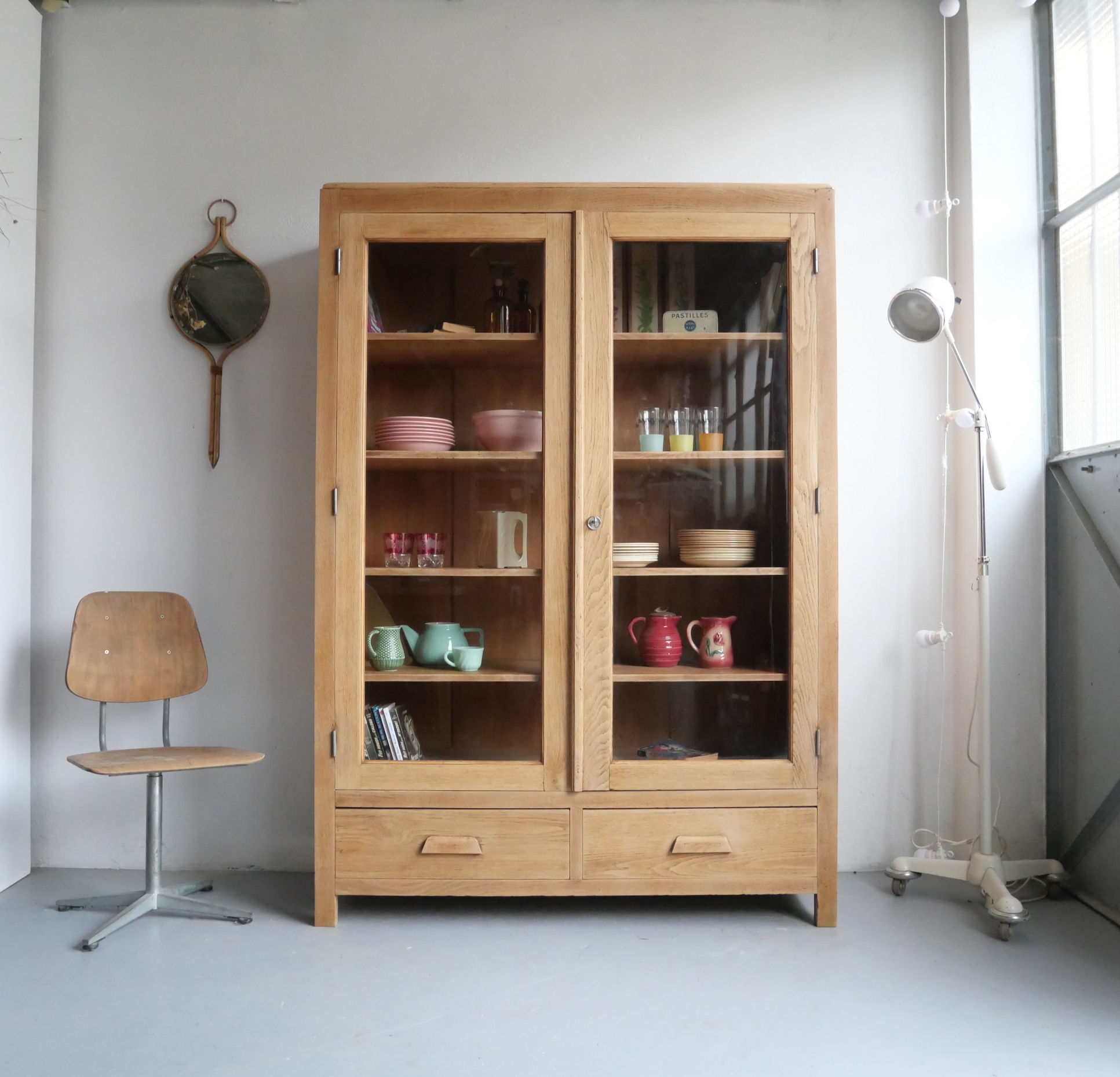 Vaisselier ancien en chêne