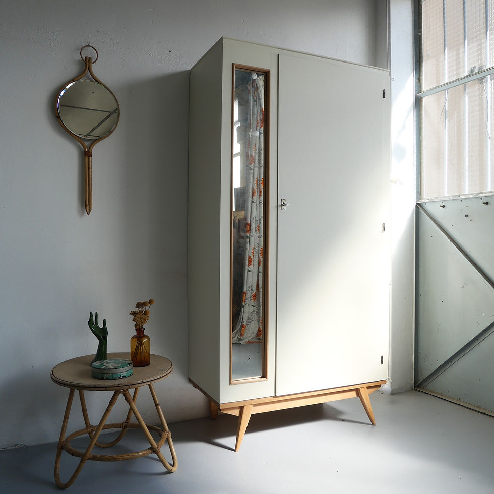 Miniature : Armoire penderie 1960