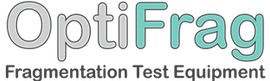 OptiFrag fragmentation test equipment logo