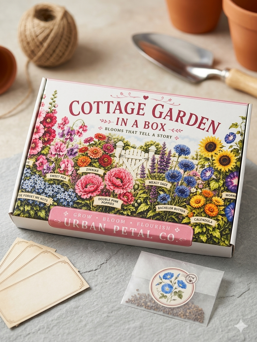 Cottage Garden In A Box- A full romantic garden that gets better every year