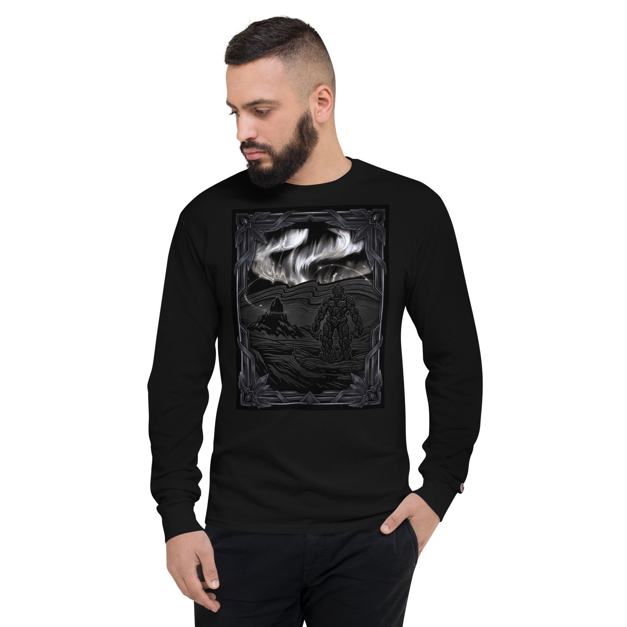 Aurora Knight Lux Silver Champion Long Sleeve T-Shirt