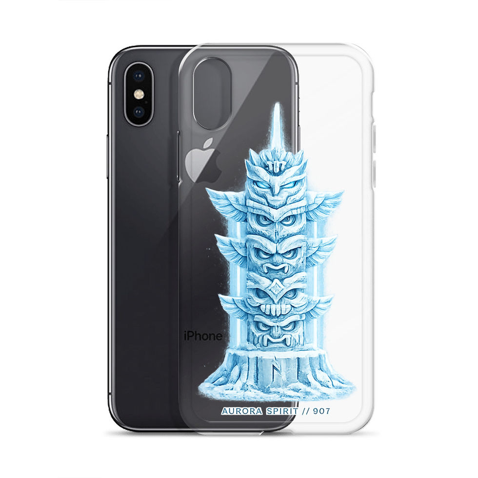 Thumbnail: 907 Ice Totem Clear Case for iPhone®