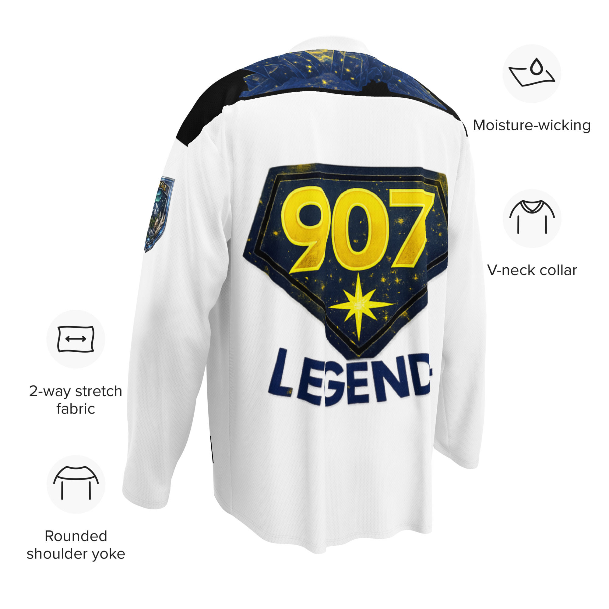 The North Authority Official Hockey Jersey - 907Badged,