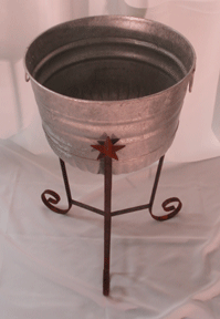 beverage tub on stand