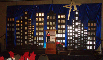 new york party decor