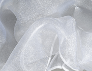 organza white linen rental