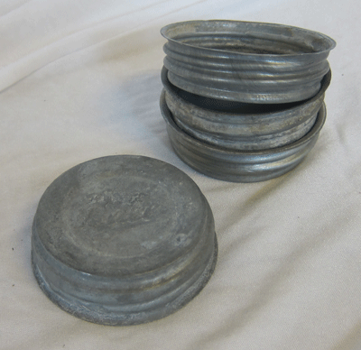 zinc lids