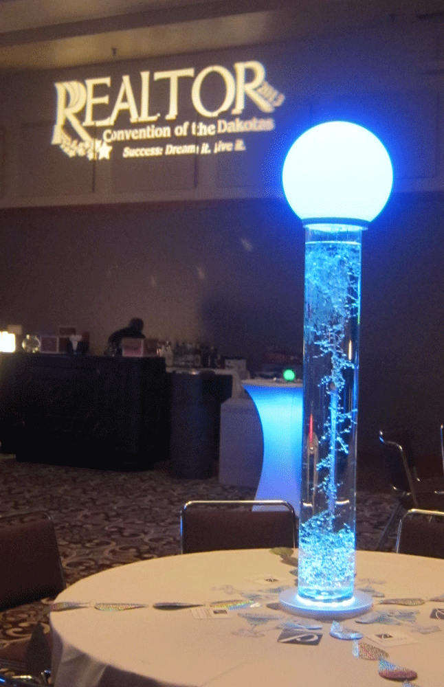 modern corporate centerpiece