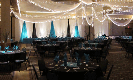 spearfish wedding decoration