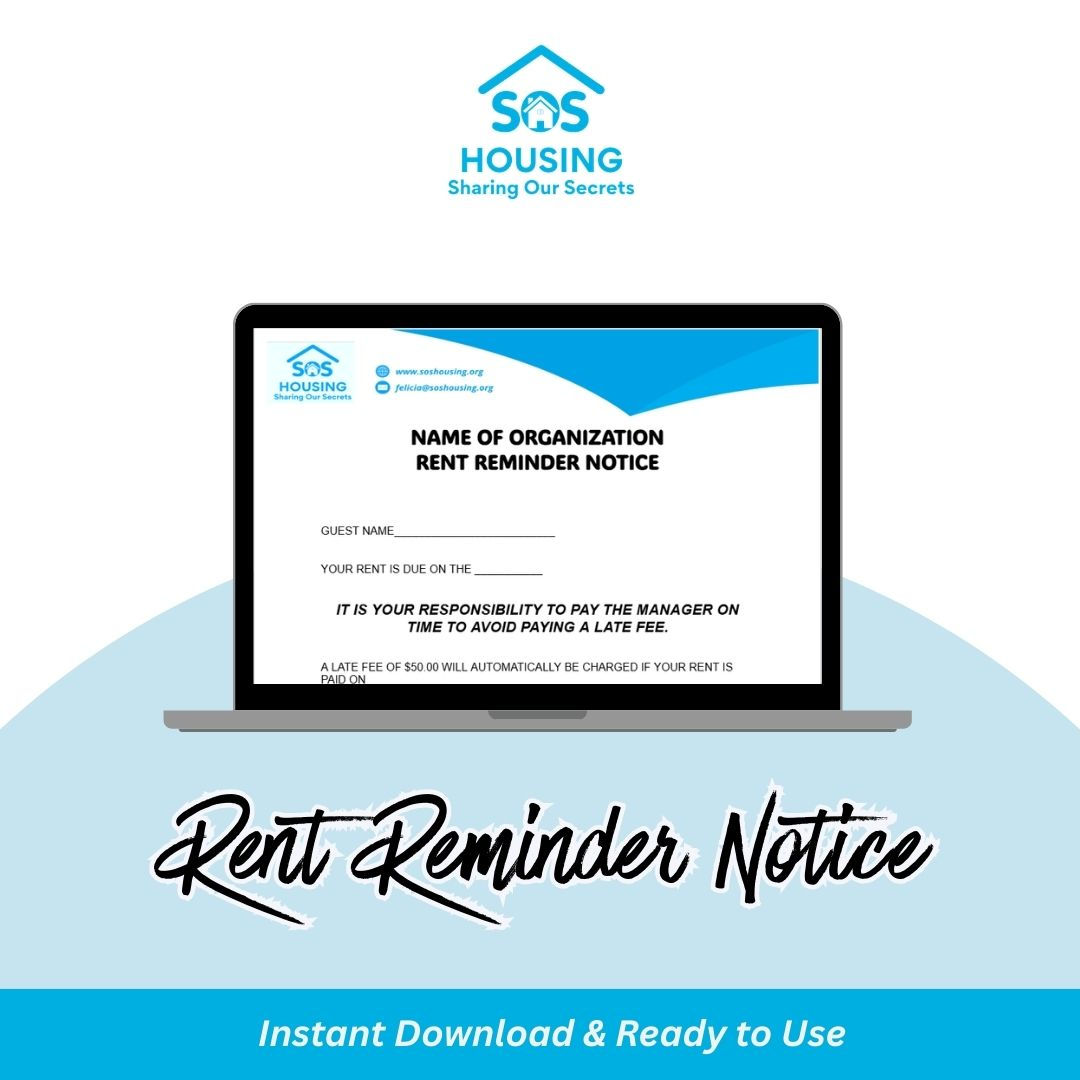 Rent Reminder Notice