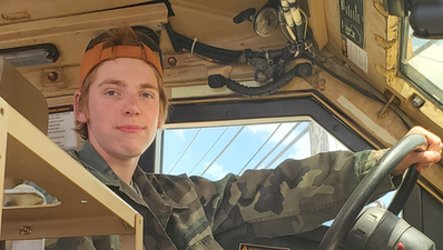 Proudly Sending Him to Serve