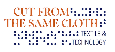 Title of the show highlighting the relationship between Textile andTechnology 