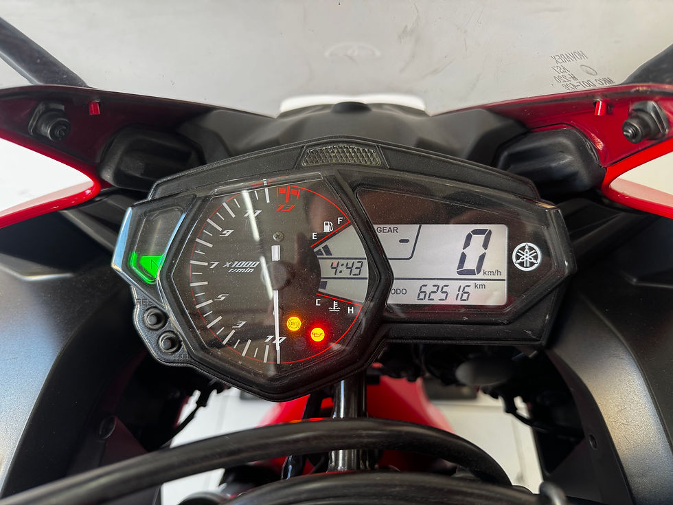 Miniatura: YAMAHA YZF-R3 ABS 320cc 2016 VERMELHA 62.000 KM