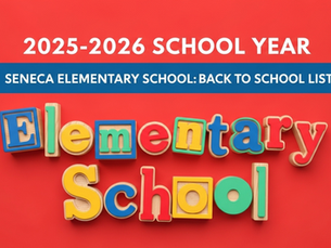 Seneca Elementary School: Official Supply Lists for 2025-2026