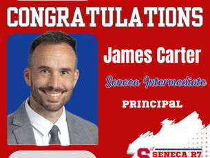 James Carter announced as new Principal of Seneca Intermediate School