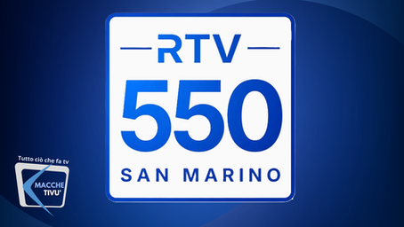 San Marino RTV cambia logo: dal 21 agosto nasce “RTV 550 San Marino”