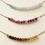 Miniatura: gem bar necklace