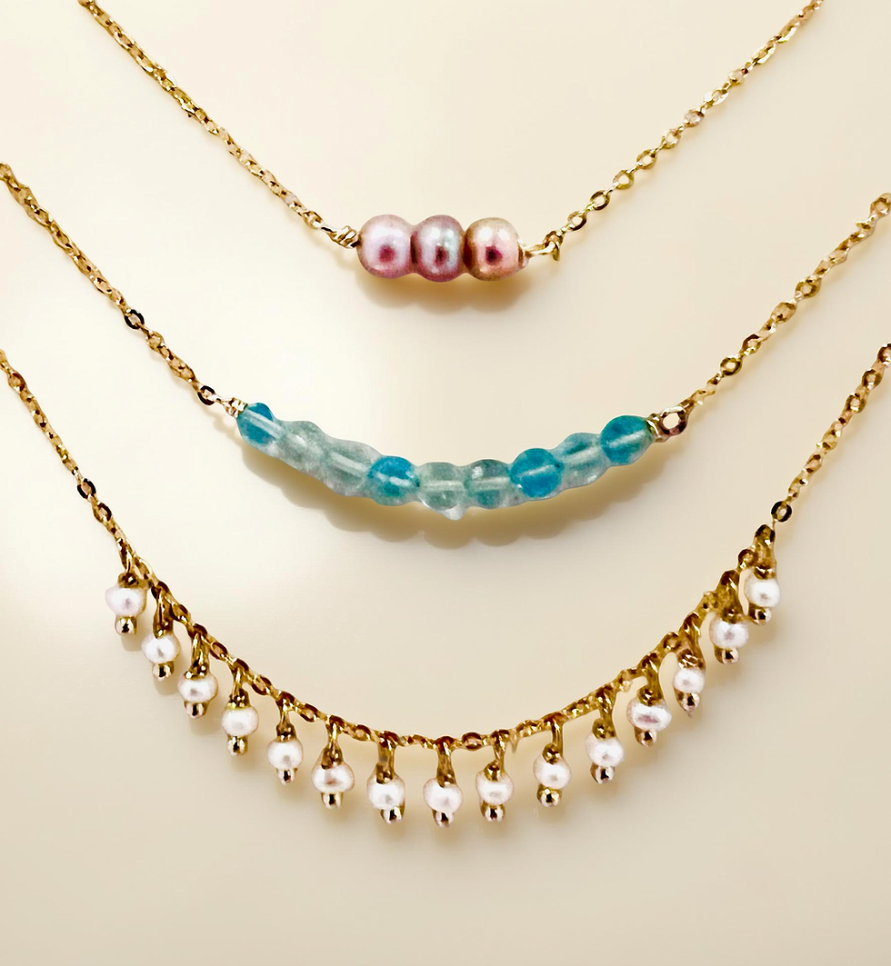 crystal drop necklace