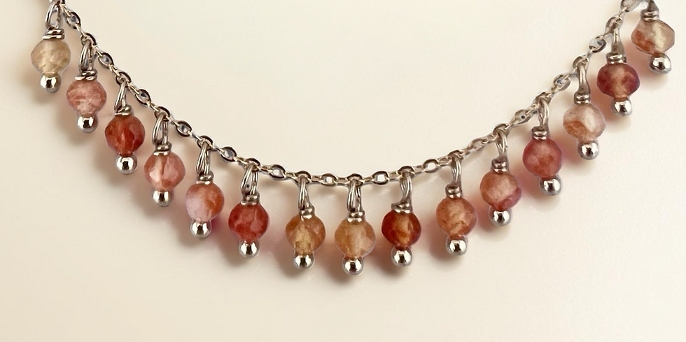 Miniatura: crystal drop necklace