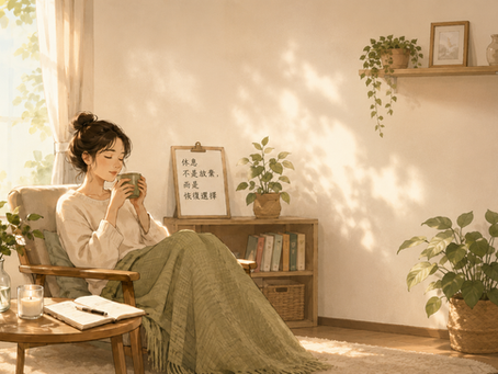 你知道要休息，但你知道如何休息嗎？——從「七種休息」談：為什麼睡很多，還是覺得好累？/ 看見心理 蔡政儒 實習諮商心理師