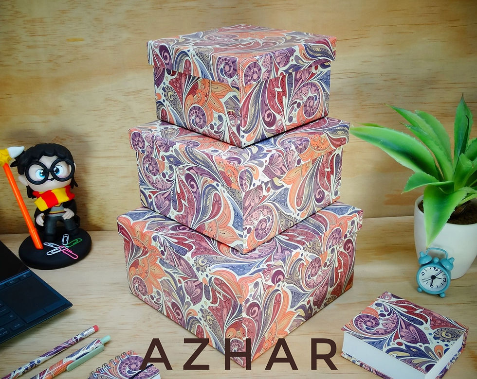 Miniatura: Cajas Decorativas Pequeñas 2022