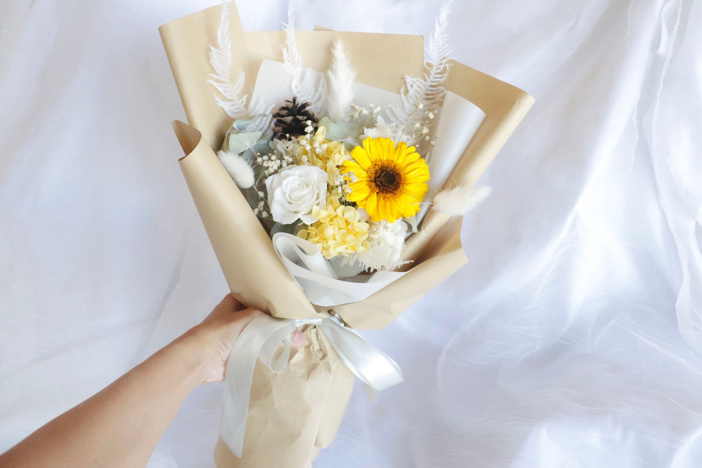 Sunflower X Rose Bouquets-Large size (Graduation)