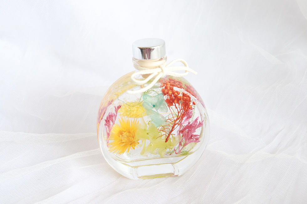 Thumbnail: Herbarium oil Flower Glass bottles