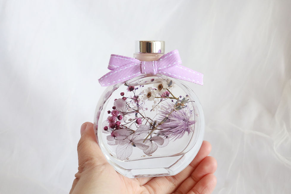 Thumbnail: Herbarium oil Flower Glass bottles