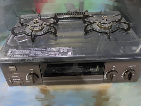ガスコンロを買取させていただきました😊 メーカー パロマ　型式 IC-S39K-R　製造年 2025年　都市ガス
