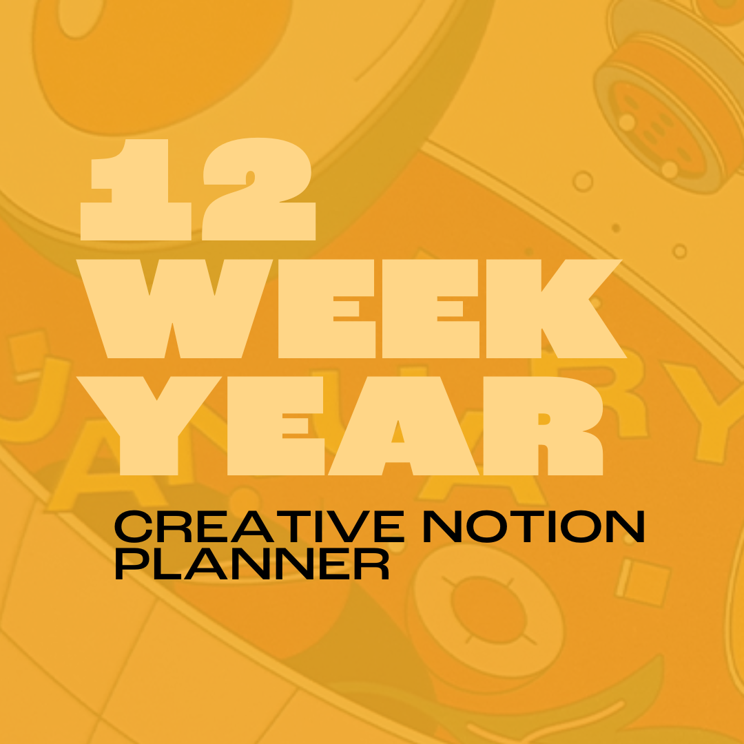 12 Week Year Notion Planner