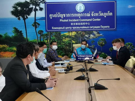 กงสุลใหญ่รัฐรัสเซียกระฉับความสัมพันธ์ เชียร์ Phuket Sandbox เตรียมรับนทท.จากรัสเซียอย่างต่อเนื่อง