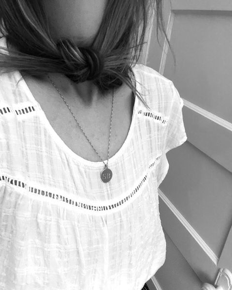 black and white self portrait featuring hair